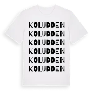 Koludden ordlek t-shirt – ekologisk bomull t-shirt från Pinshirt