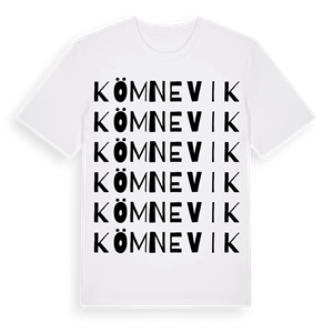 Kömnevik ordlek t-shirt – ekologisk bomull t-shirt från Pinshirt