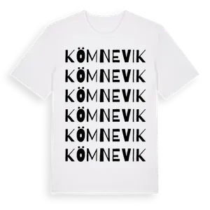 Kömnevik ordlek t-shirt – ekologisk bomull t-shirt från Pinshirt