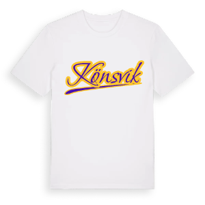 Könsvik baseball t-shirt – ekologisk bomull t-shirt från Pinshirt