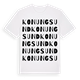 Konungsund ordlek t-shirt