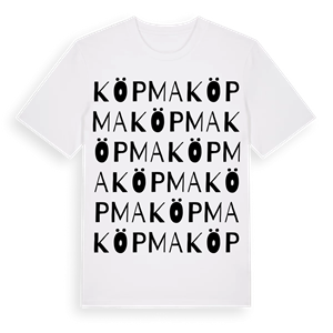 Köpma ordlek t-shirt – ekologisk bomull t-shirt från Pinshirt