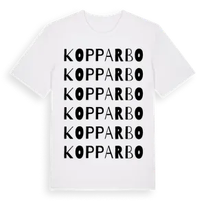 Kopparbo ordlek t-shirt – ekologisk bomull t-shirt från Pinshirt