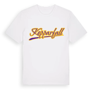 Kopparfall baseball t-shirt – ekologisk bomull t-shirt från Pinshirt