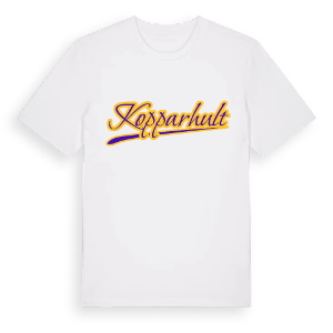 Kopparhult baseball t-shirt – ekologisk bomull t-shirt från Pinshirt