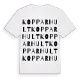 Kopparhult ordlek t-shirt
