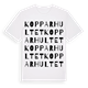 Kopparhultet ordlek t-shirt