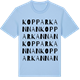 Blue Soul t-shirt med Kopparkannan ordlek t-shirt