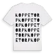 Koppetorp ordlek t-shirt