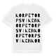 Korpetorpsviken ordlek t-shirt