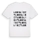 Korskäret ordlek t-shirt