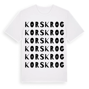 Korskrog ordlek t-shirt – ekologisk bomull t-shirt från Pinshirt