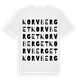 Korvberget ordlek t-shirt