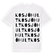Kosjöhult ordlek t-shirt