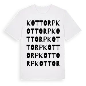 Kottorp ordlek t-shirt – ekologisk bomull t-shirt från Pinshirt