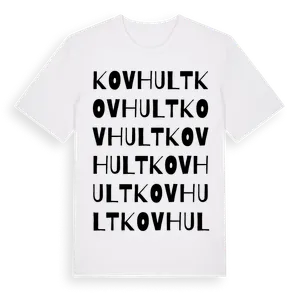 Kovhult ordlek t-shirt – ekologisk bomull t-shirt från Pinshirt