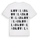 Kovilan ordlek t-shirt