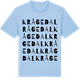 Blue Soul t-shirt med Krågedal ordlek t-shirt