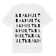 Krakhult ordlek t-shirt