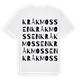 Kråkmossen ordlek t-shirt