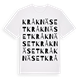 Kråknäset ordlek t-shirt