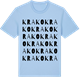 Blue Soul t-shirt med Krako ordlek t-shirt