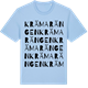 Blue Soul t-shirt med Krämarängen ordlek t-shirt