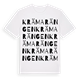 Krämarängen ordlek t-shirt