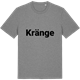 Mid Heather Gray t-shirt med Kränge fetstil t-shirt