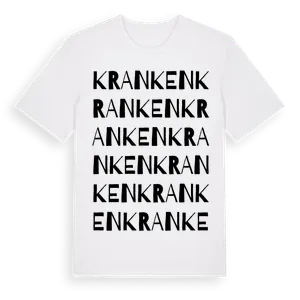 Kranken ordlek t-shirt – ekologisk bomull t-shirt från Pinshirt