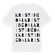 Kristinedal ordlek t-shirt