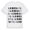 Krogsmåla ordlek t-shirt