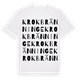 Krokbränninge ordlek t-shirt