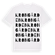 Krongården ordlek t-shirt