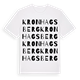 Kronhagsberg ordlek t-shirt