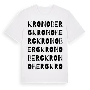 Kronoberg ordlek t-shirt – ekologisk bomull t-shirt från Pinshirt