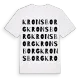 Kronsborg ordlek t-shirt