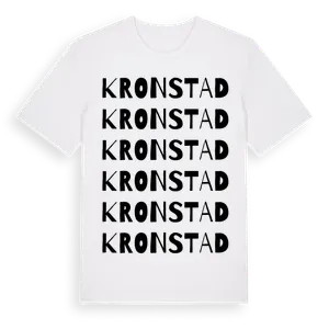 Kronstad ordlek t-shirt – ekologisk bomull t-shirt från Pinshirt