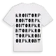 Krontorp ordlek t-shirt
