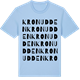Blue Soul t-shirt med Kronudden ordlek t-shirt