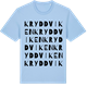 Blue Soul t-shirt med Kryddviken ordlek t-shirt