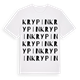 Krypin ordlek t-shirt