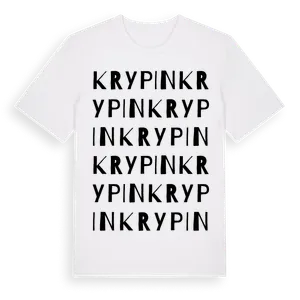 Krypin ordlek t-shirt – ekologisk bomull t-shirt från Pinshirt