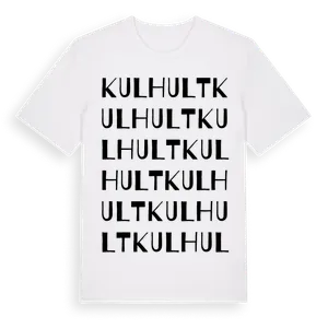 Kulhult ordlek t-shirt – ekologisk bomull t-shirt från Pinshirt