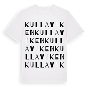 Kullaviken ordlek t-shirt – ekologisk bomull t-shirt från Pinshirt