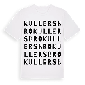 Kullersbro ordlek t-shirt – ekologisk bomull t-shirt från Pinshirt