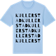 Blue Soul t-shirt med Kullerstad ordlek t-shirt