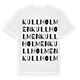 Kullholmen ordlek t-shirt