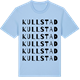 Blue Soul t-shirt med Kullstad ordlek t-shirt
