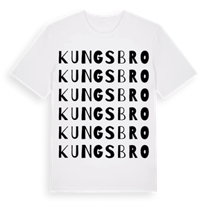 Kungsbro ordlek t-shirt – ekologisk bomull t-shirt från Pinshirt